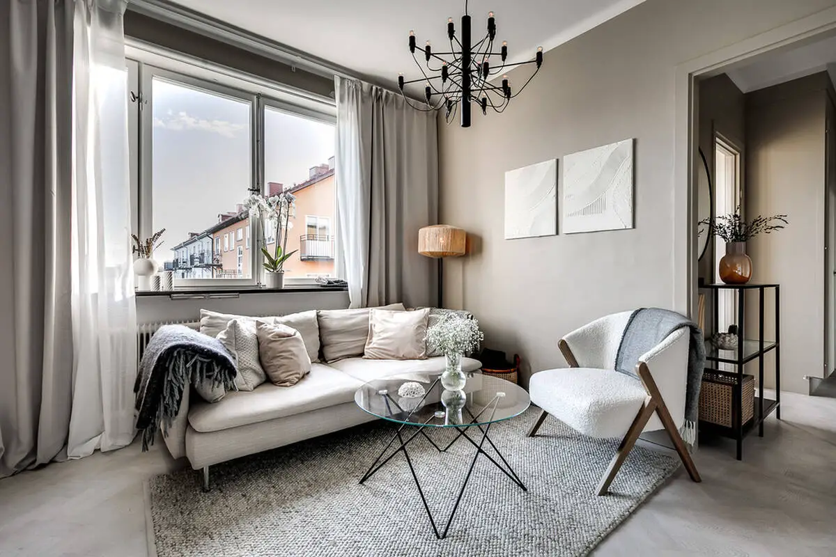 36m2 大型工作室,巧妙设计变身一居室-6