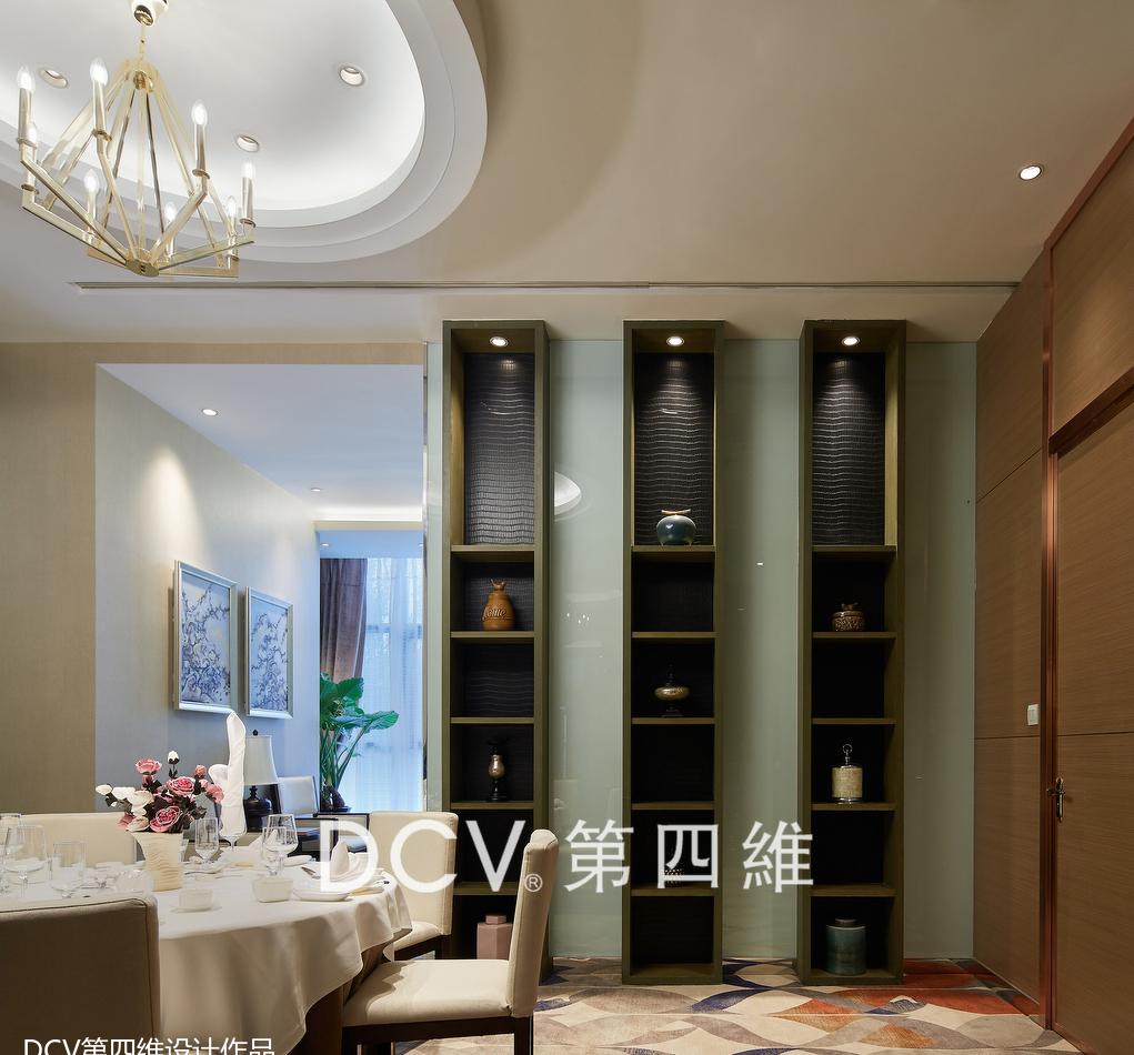 西安高端霸气中餐厅设计·粤珍轩时尚粤菜(阳阳国际店)-38