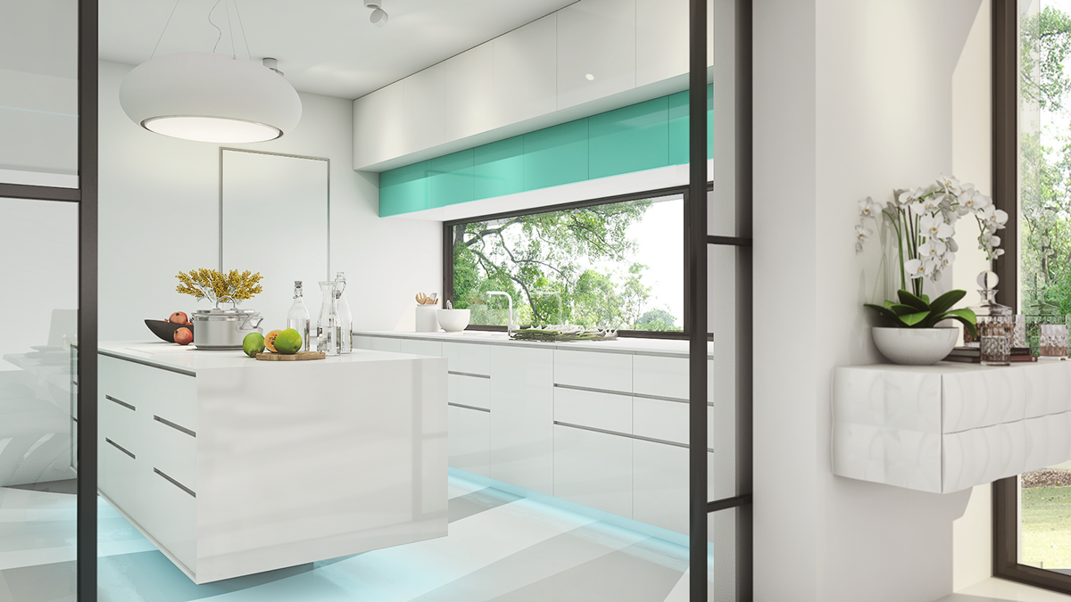 清爽高雅的国外住宅-1