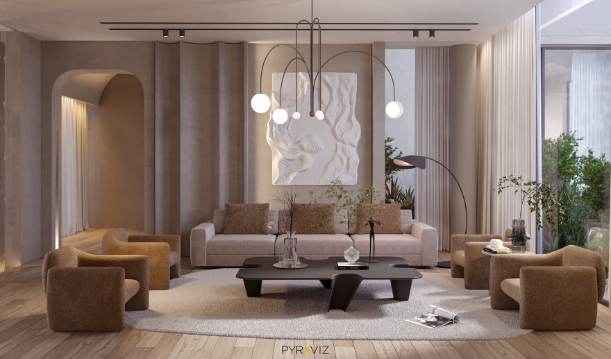 费萨尔别墅侘寂丨阿联酋阿布扎比丨PYRAVIZ-12