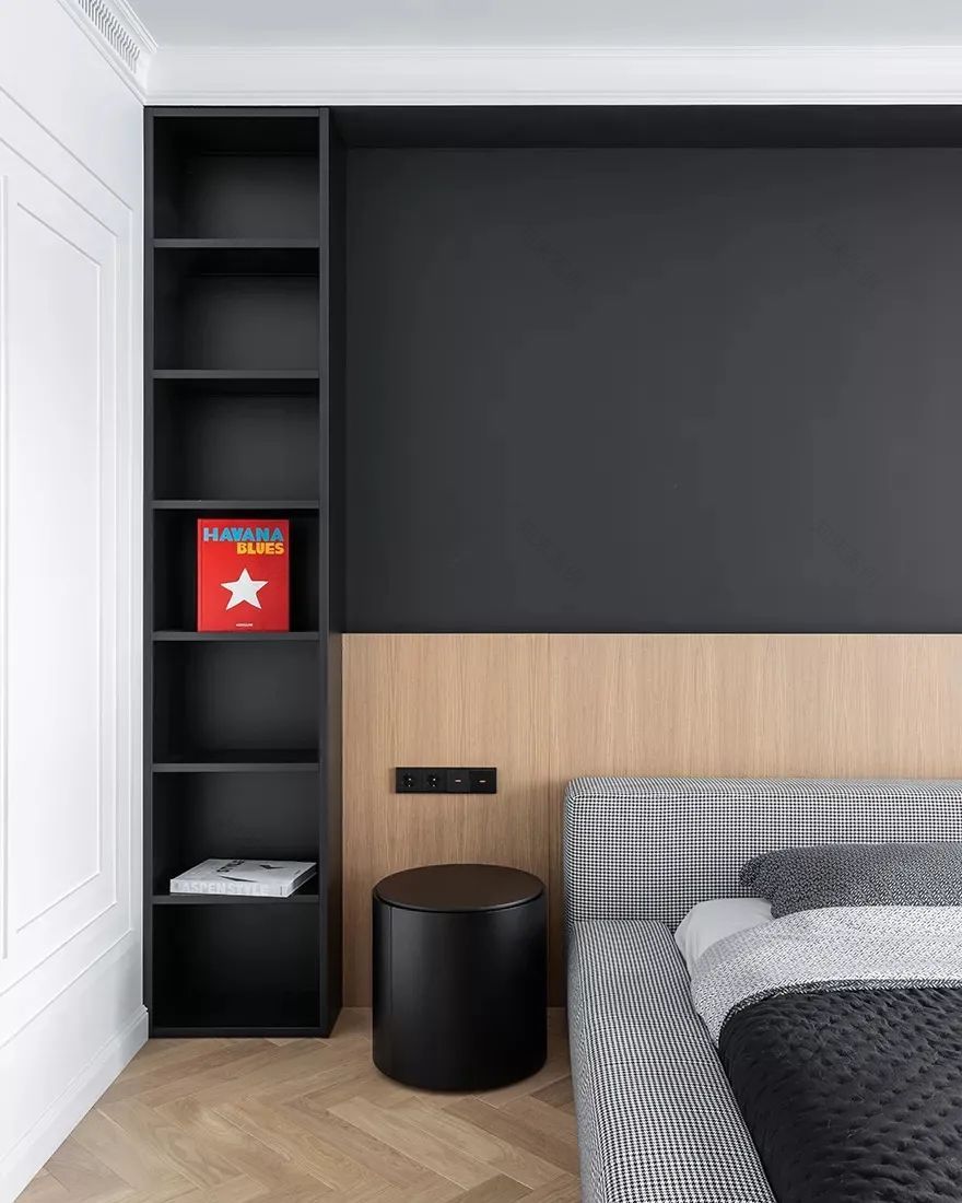 黑白魅力 · 120㎡艺术空间设计丨Alexandra Burmistrova-17