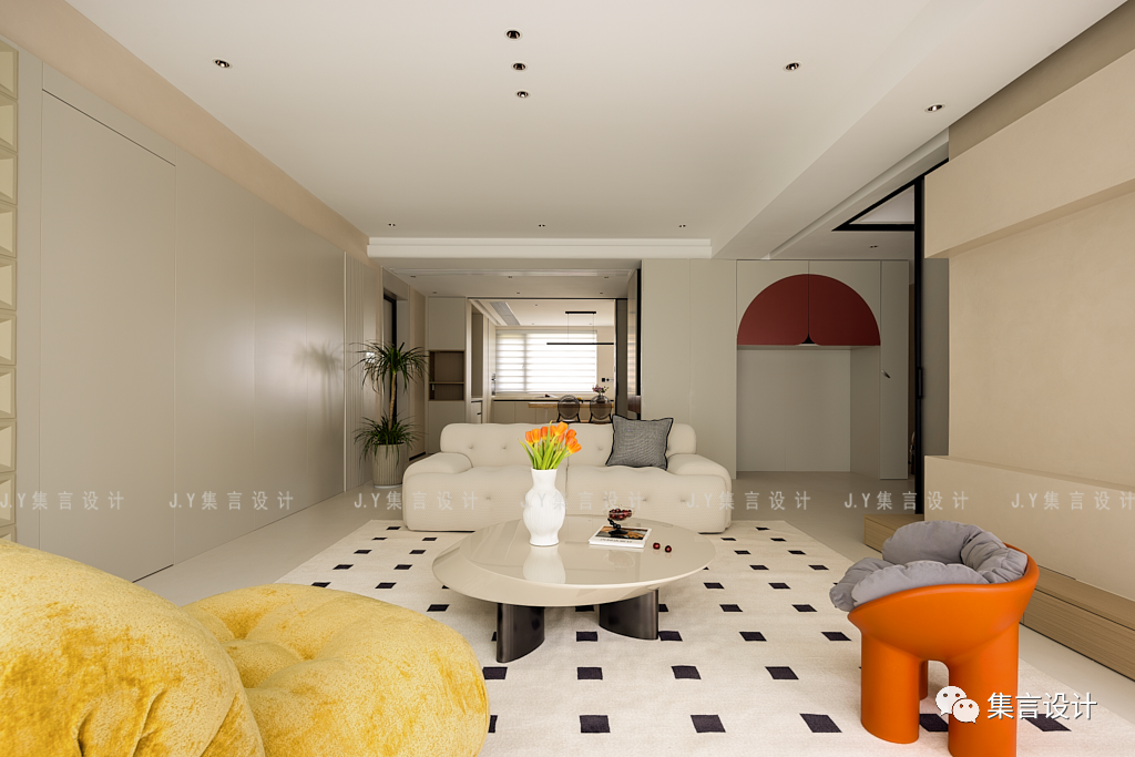 柔木时光 · 奶油原木打造的温馨家居空间-7