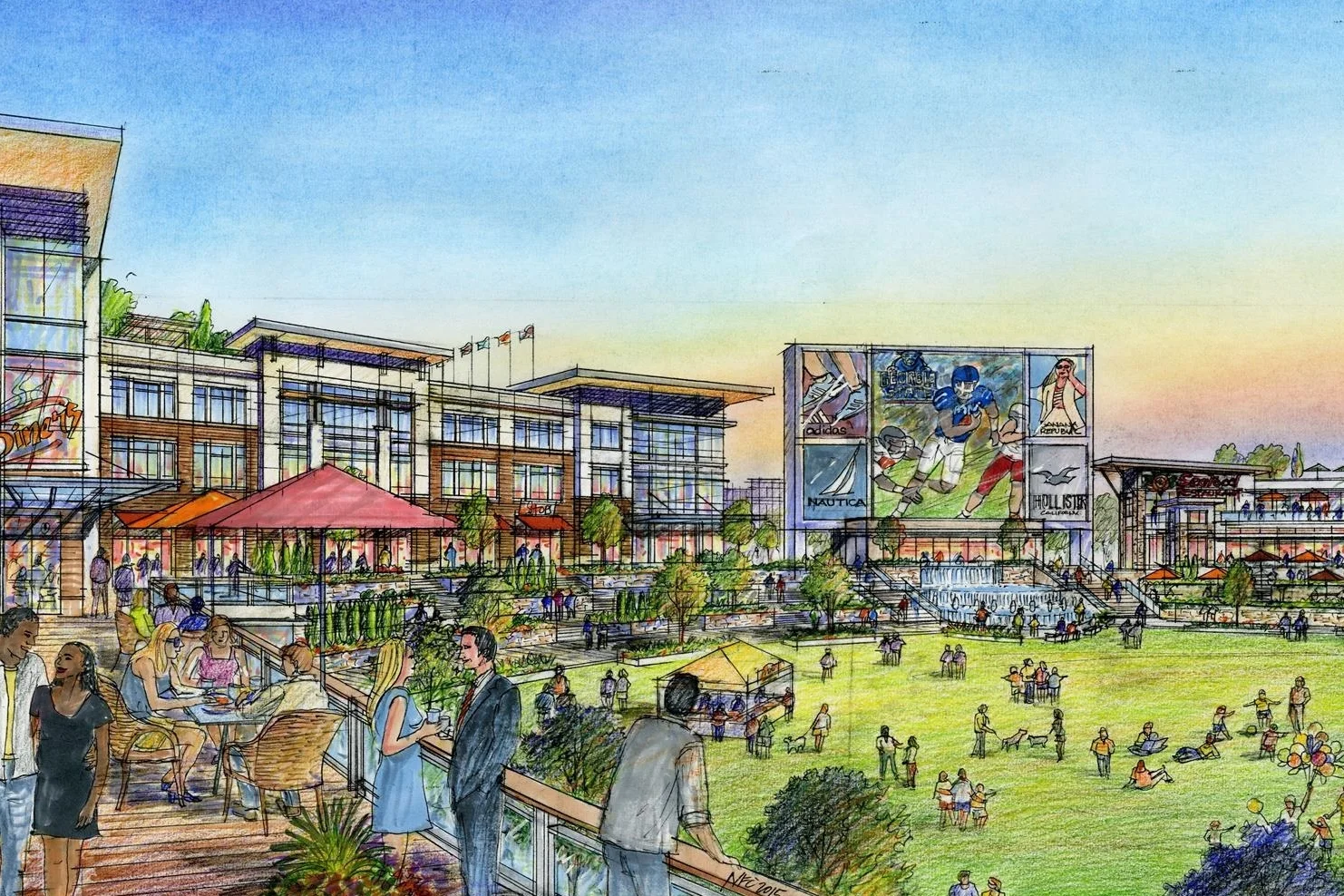 特纳球场重建项目丨美国亚特兰大丨HGOR-7