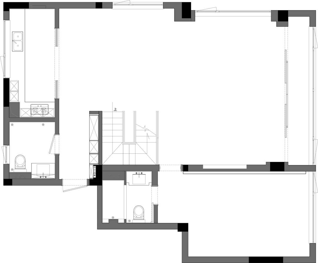 德清绿城凤栖云庐 220㎡极简叠墅精装修改造项目丨本空设计工作室-9