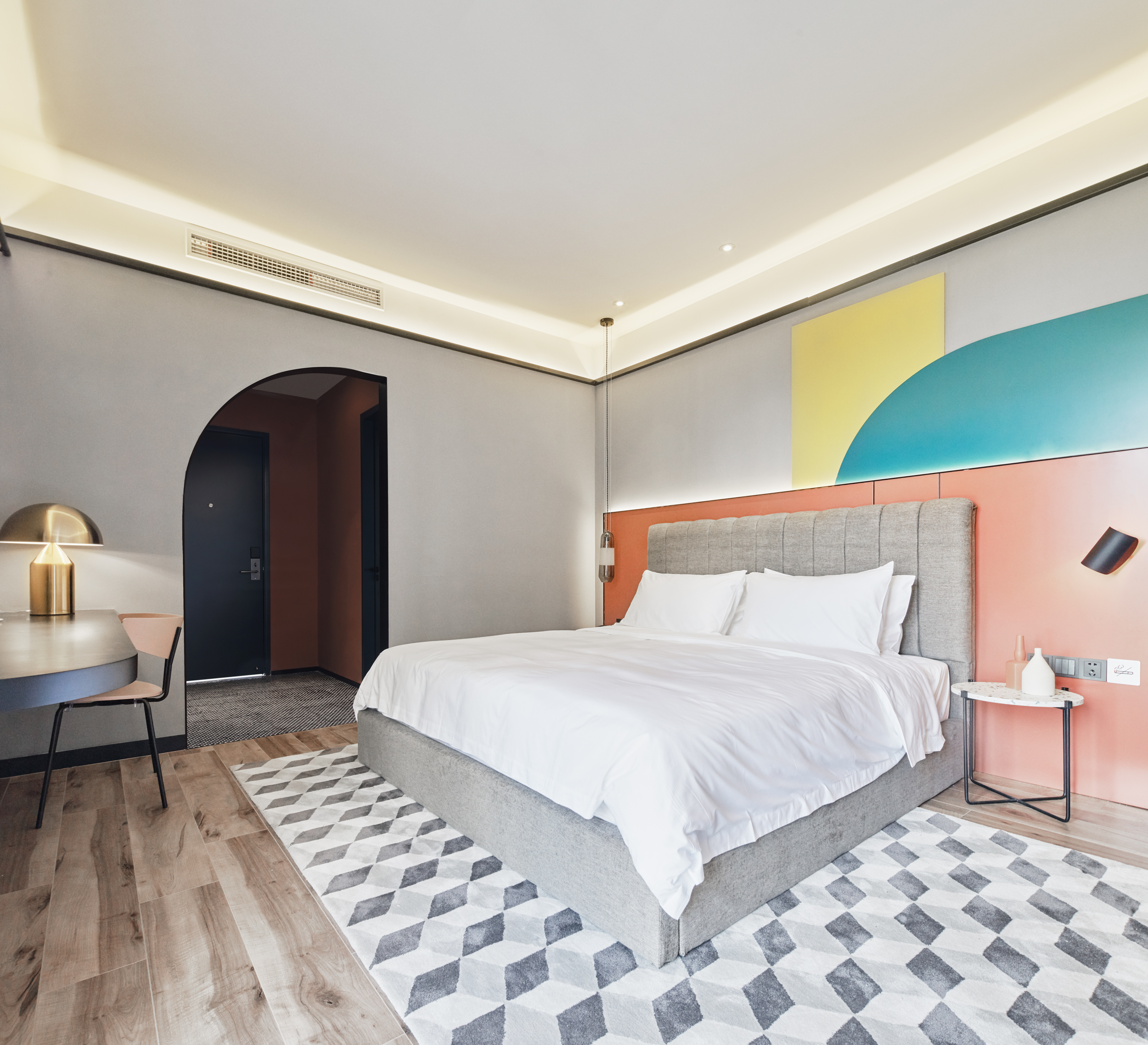 复古孟菲斯，上海葉泽酒店的夏日奇妙之旅-38