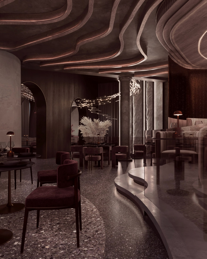 米兰多莫寿司店丨室内设计师Ashley Gadeova,Naos建筑公司-51