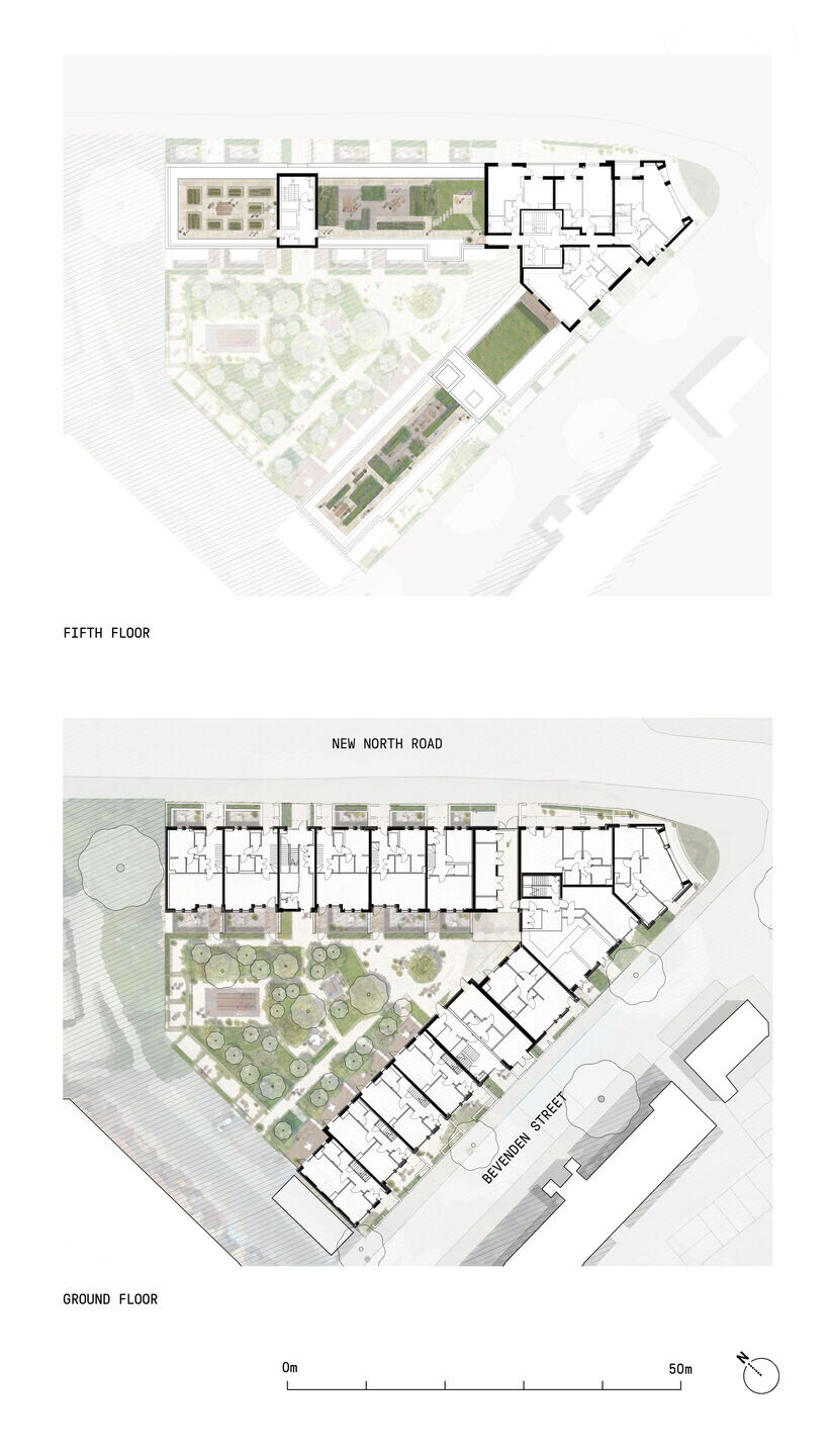St Leonard’s Court · 混合型社区丨英国伦敦丨Child Graddon Lewis-37