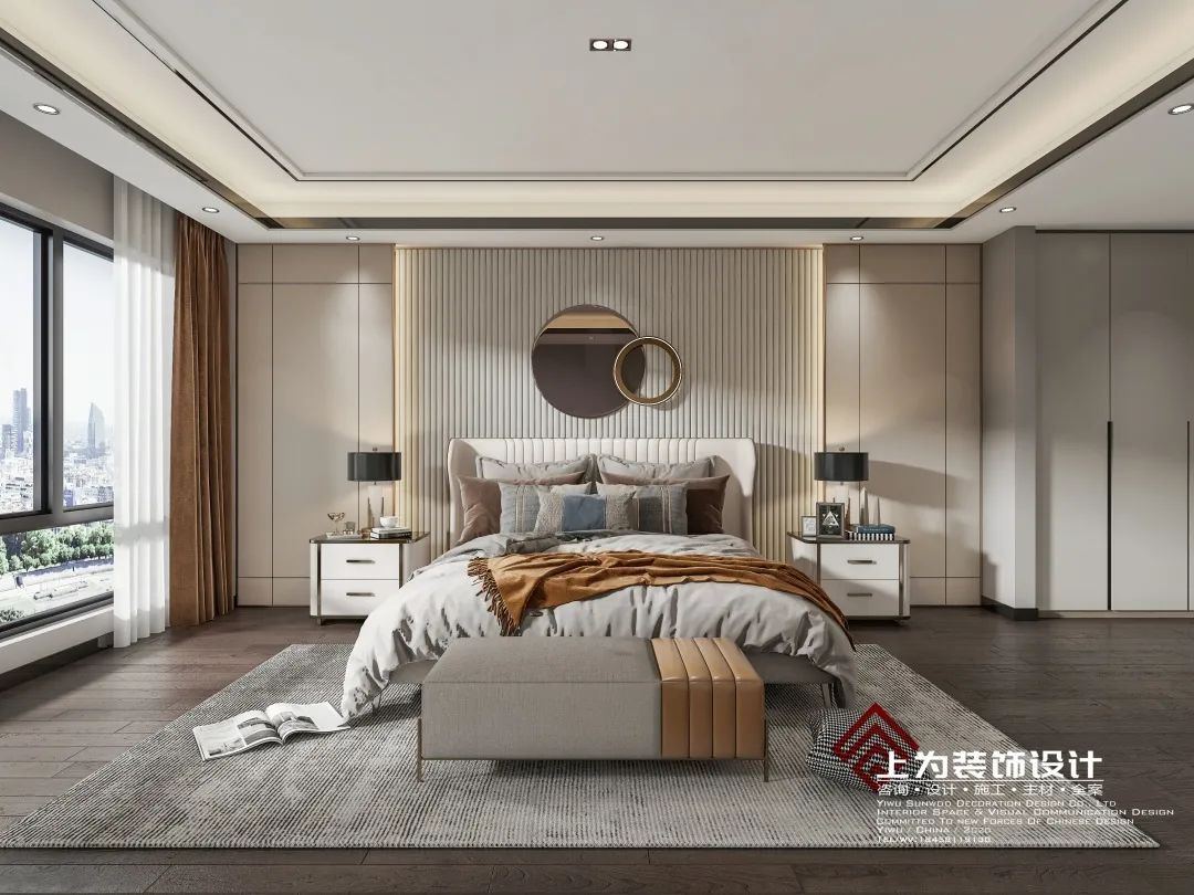 久府和园现代雅致私宅设计丨上为全案设计-38