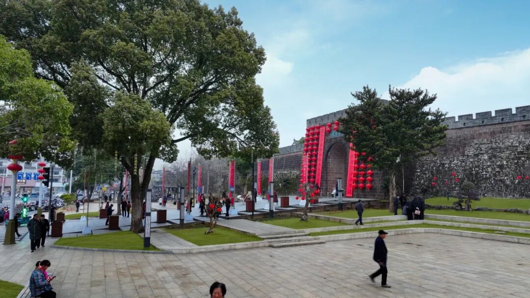 2024年度院优项目丨徽州古城城墙外公园景观提升方案-41