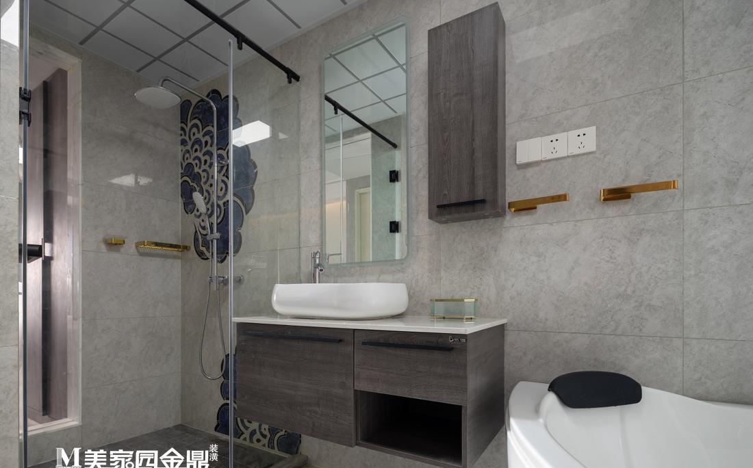 平层丨美家园金鼎装潢 招商花园 现代轻奢-11