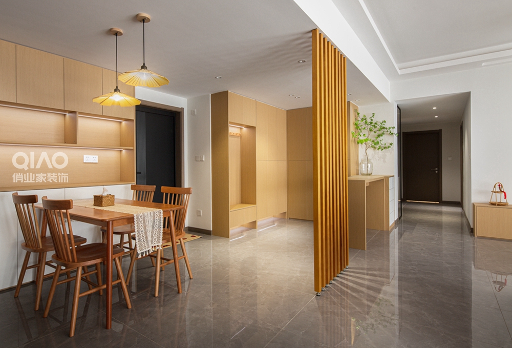 宏声公寓现代原木风装修案例丨中国重庆丨重庆俏业家装饰-25