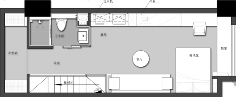长沙星沙新城悦隽Loft样板房 | 现代简约风格下的年轻生活空间-26
