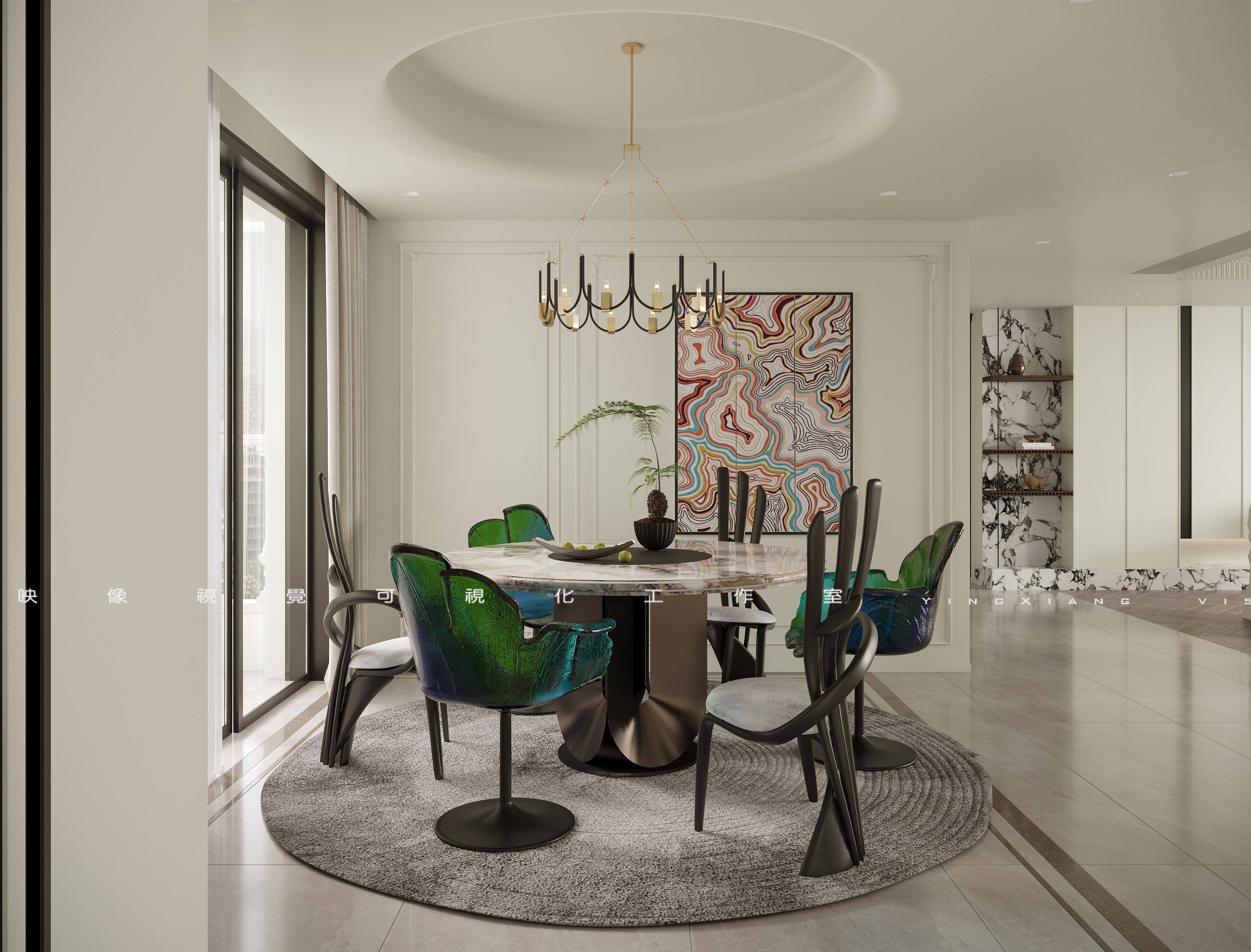 法式风格商业写实组设计丨上北设计-9