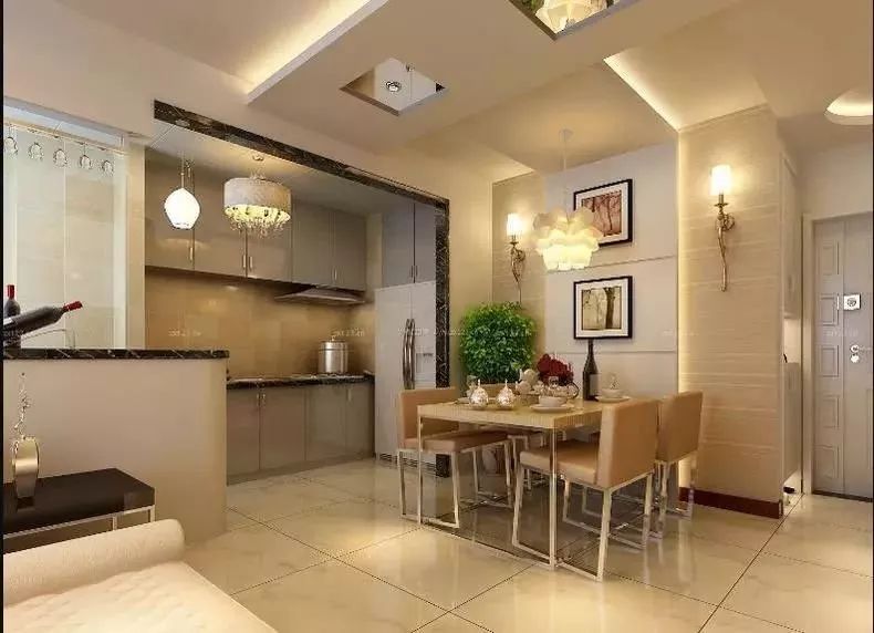 小户型餐厅设计,轻松扩容又经济-21