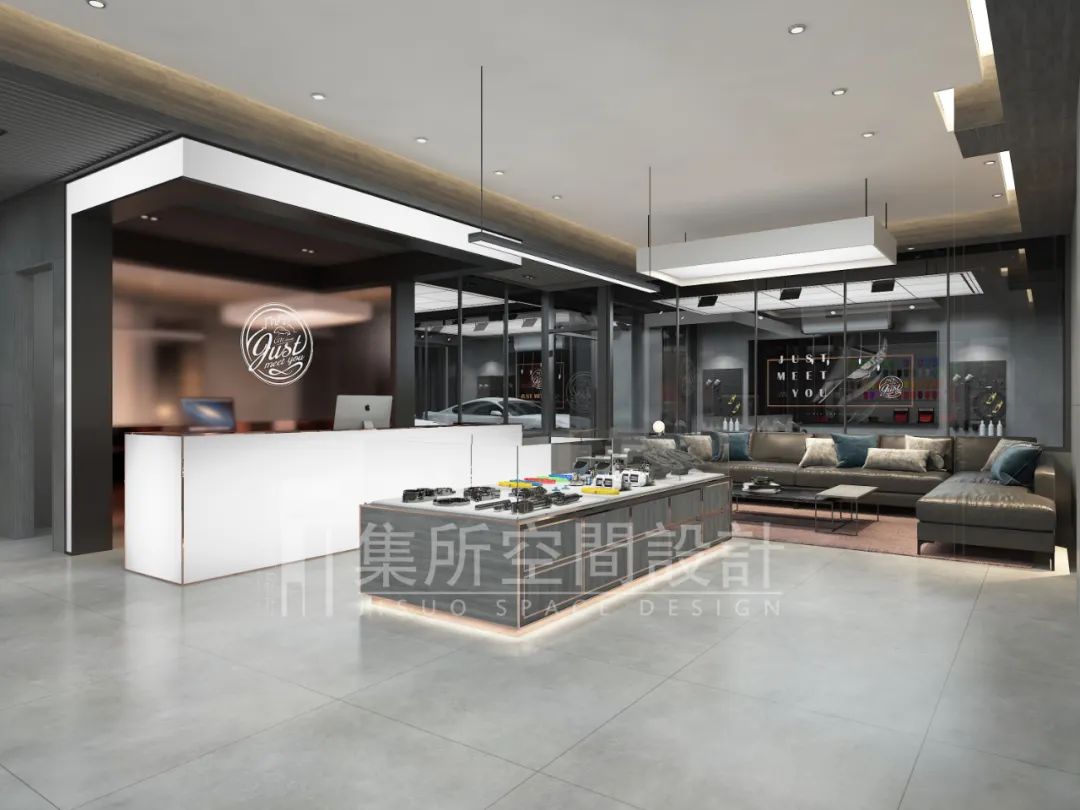 刚好遇见你--汽车美容会所设计-19