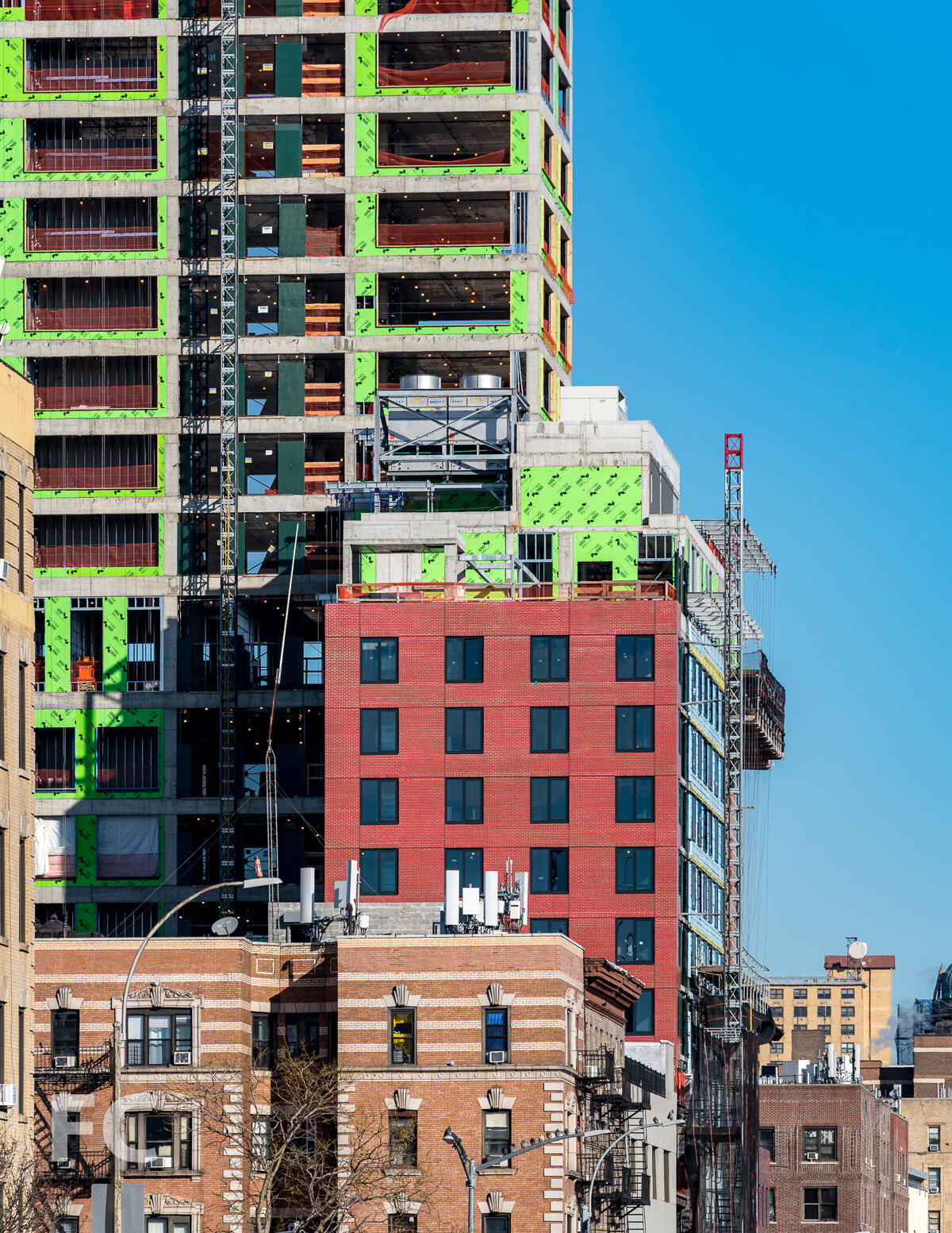 Construction Update: Radio Tower and Hotel - 2420 Amsterdam Avenue — FIELD CONDITION-3