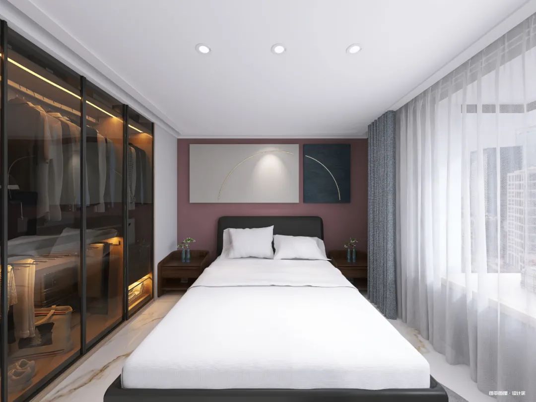 现代简约婚房设计丨顾天元-31
