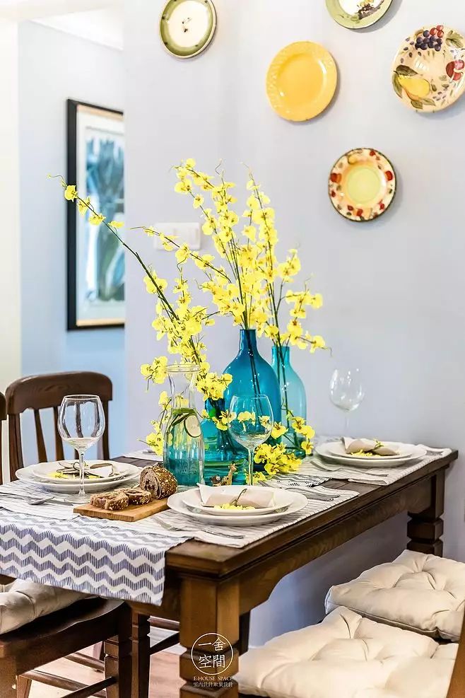 《柠檬冰蓝》美式宅，生活美学从摆餐桌开始-21