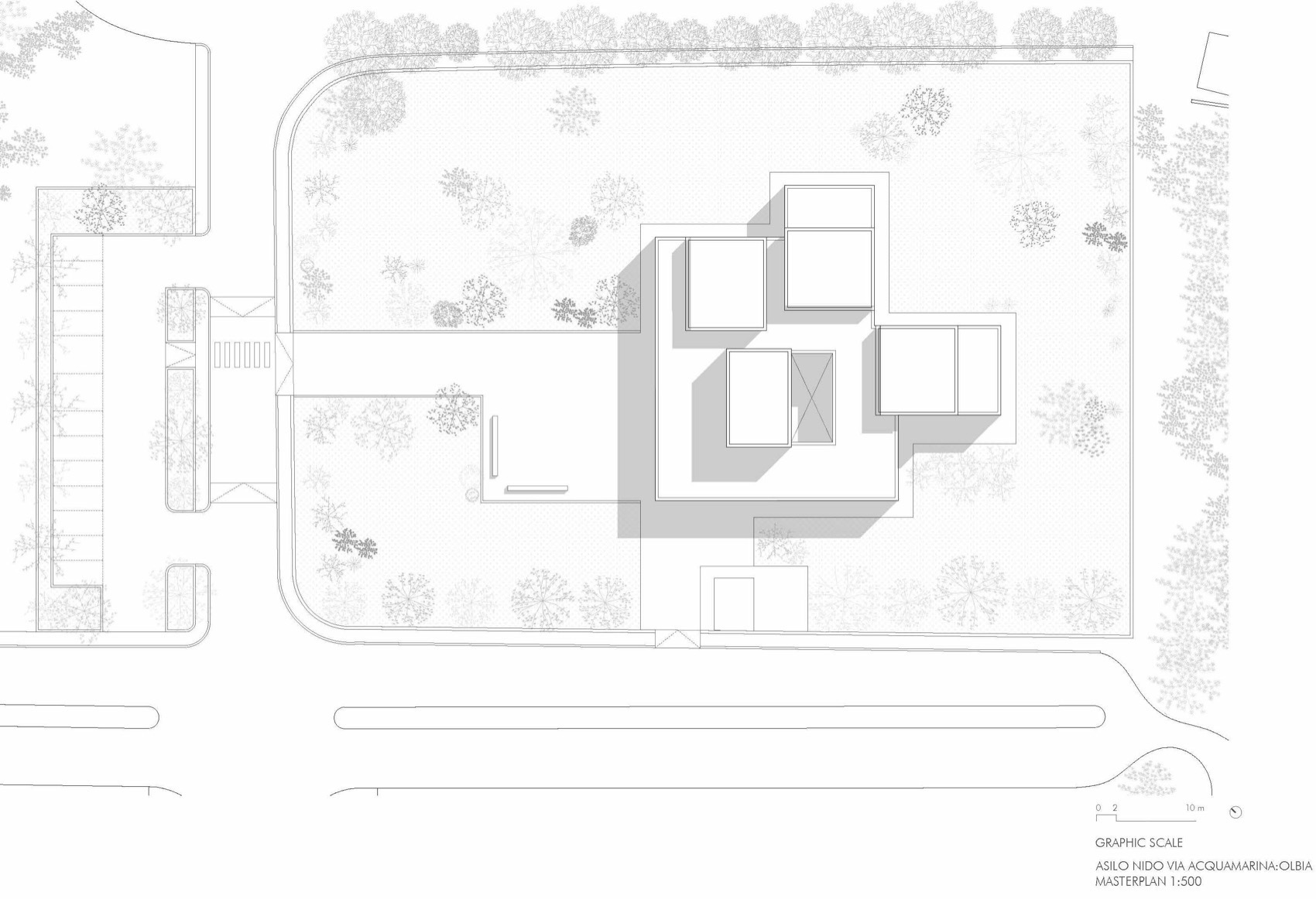奥尔比亚Via dell’Acquamarina新建幼儿园丨意大利奥尔比亚-31