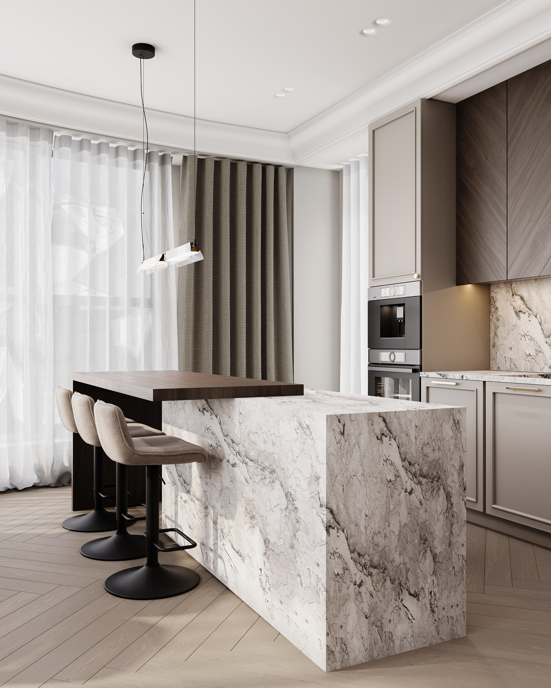 Whispers of Warmth: A Cozy Apartment Interior-14