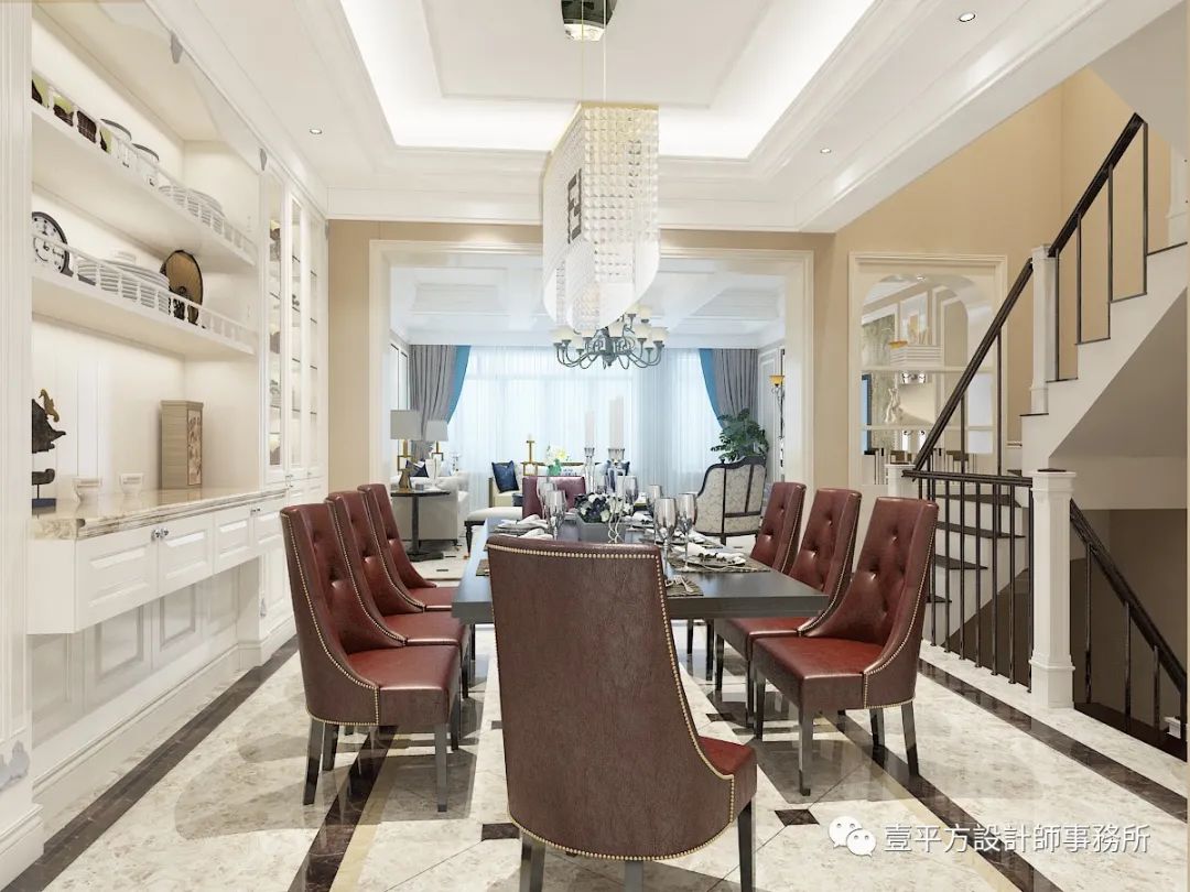 东方美式别墅设计丨壹&设计-17