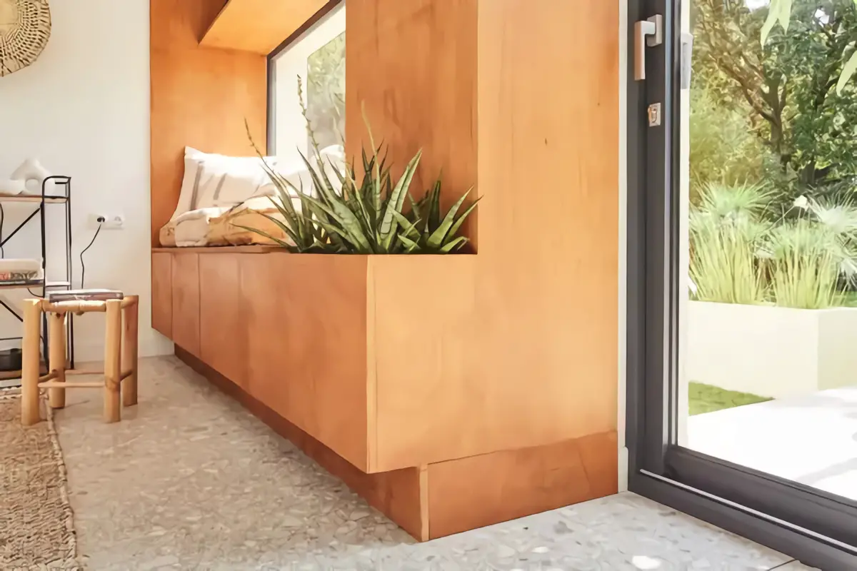 自然木色客厅设计,打造温馨家居环境-5