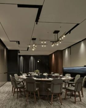 郑州百年好和餐厅 | 简约中式美学的餐饮空间设计