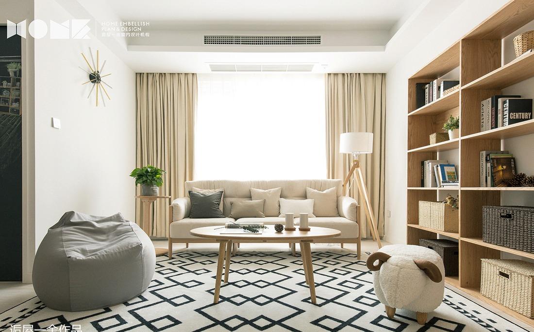 武汉逅屋一舍日式风格设计 | 自然阳光的温暖空间-2