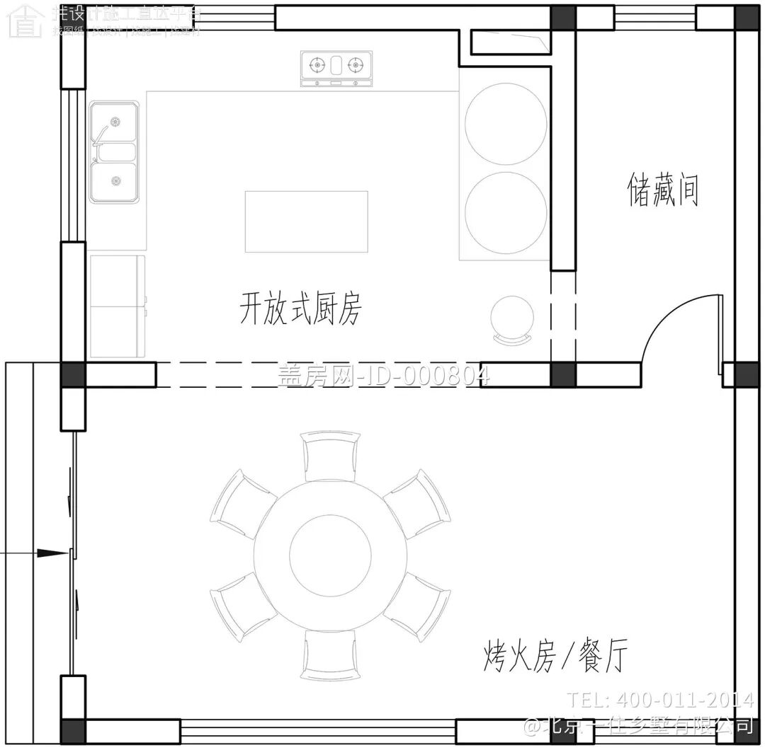 【设计师案例】土建参考造价95万，面宽14.4m×进深10.9m湖北宜昌三层新中式别墅-20