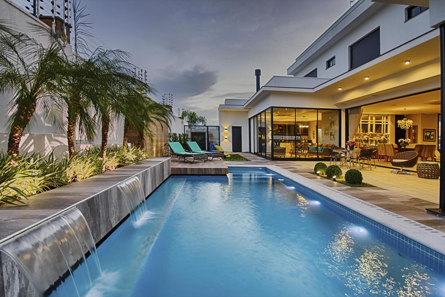 巴西 E&M 住宅 | 现代石头别墅，室外空间与自然融合-4