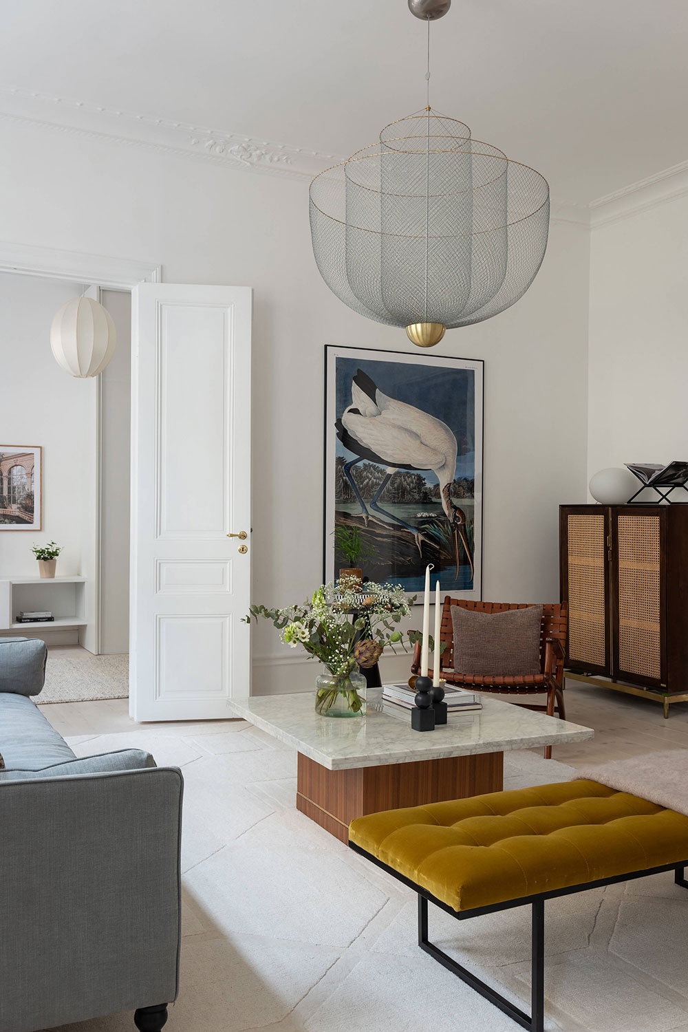 斯德哥尔摩白色优雅公寓-13