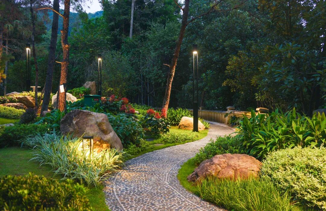 广东温泉宾馆松园一号户外园林景观改造工程丨中国广州-56