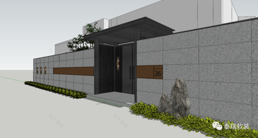 《自·在》——现代风格家居设计,感受空间的自由与舒适-19