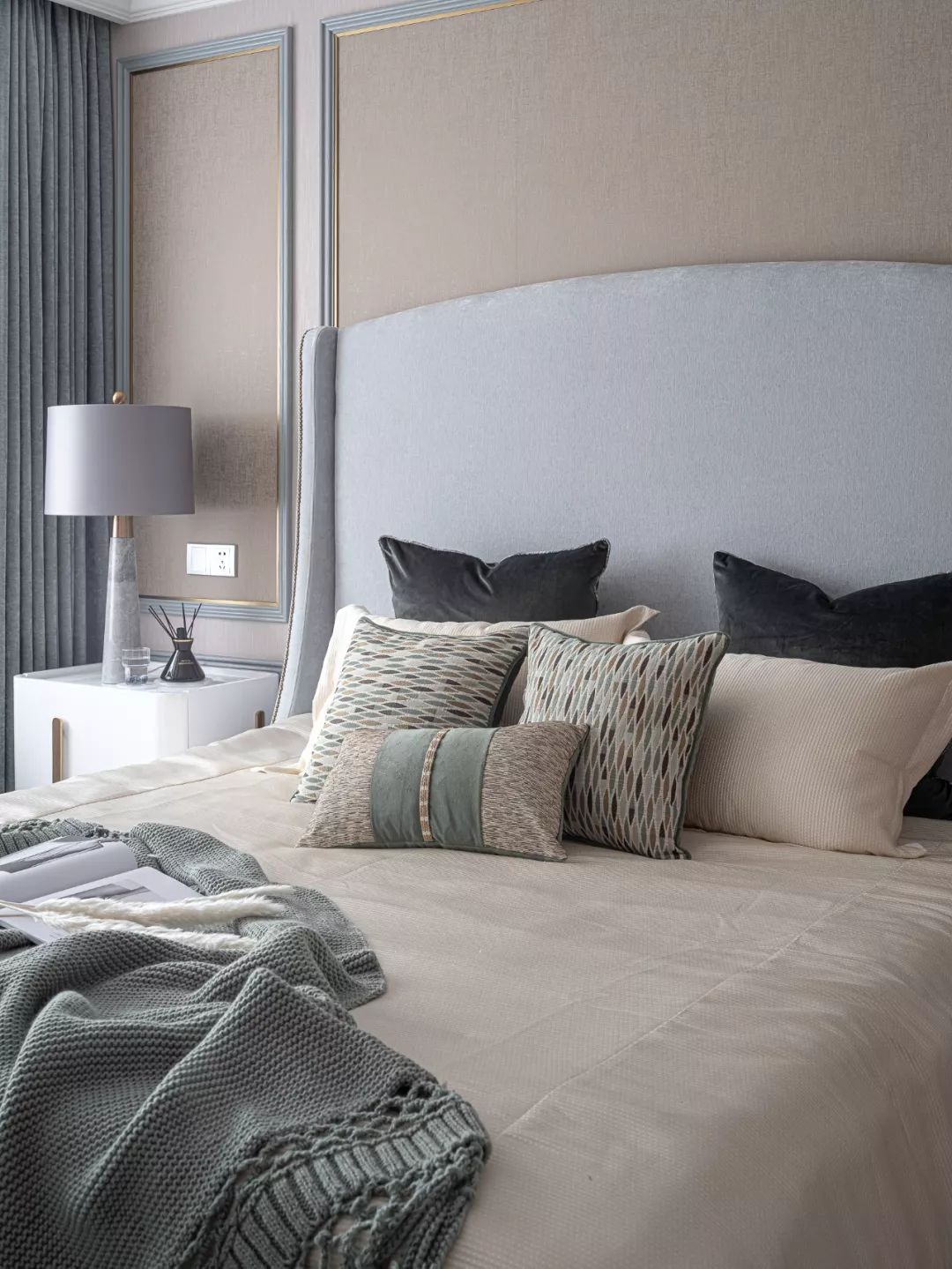 轻奢风金堂琅园 132㎡家居设计,打造精致舒适生活-47