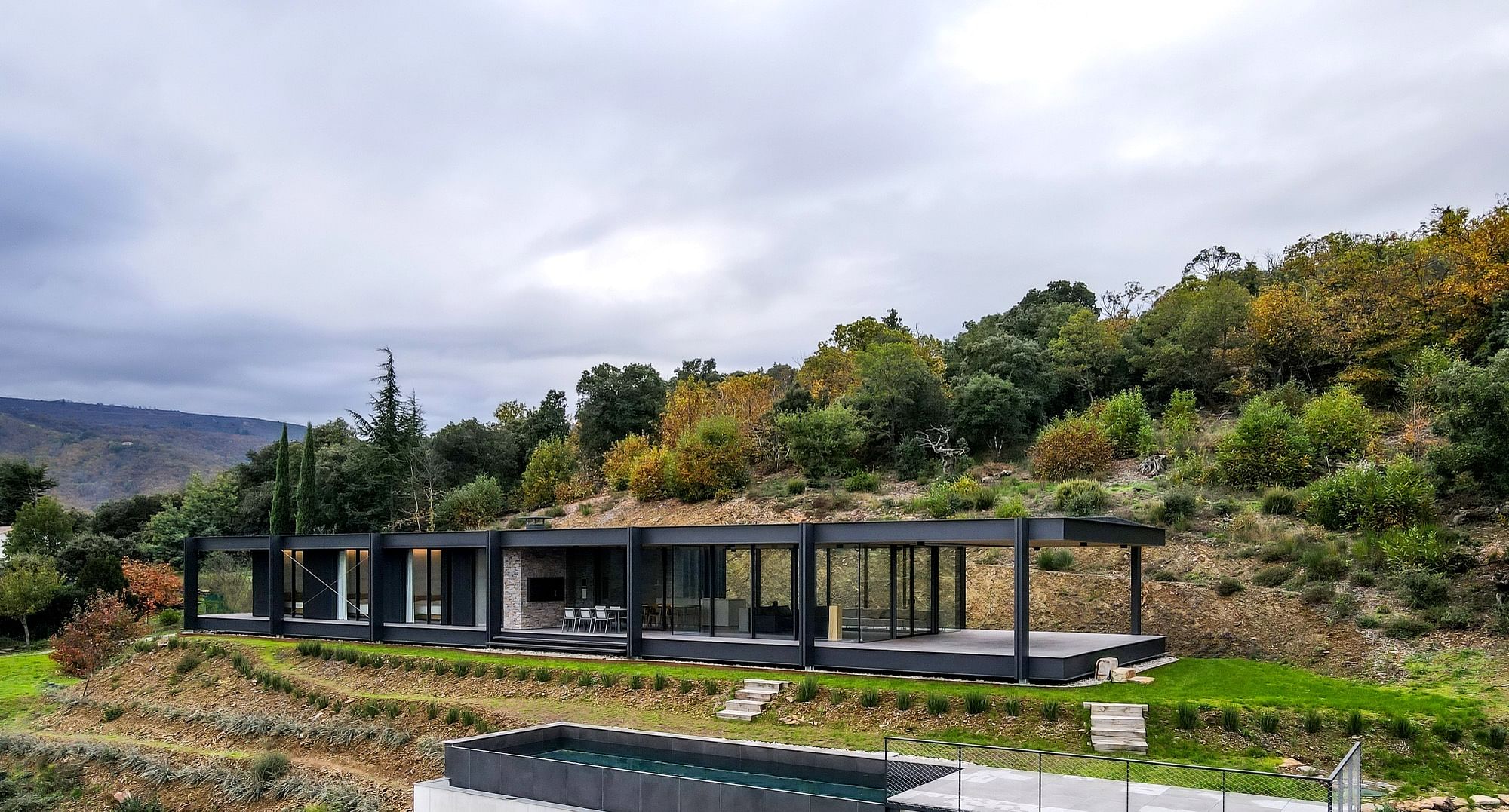 法国埃罗省乡村当代住宅丨Brengues Le Pavec architectes-23