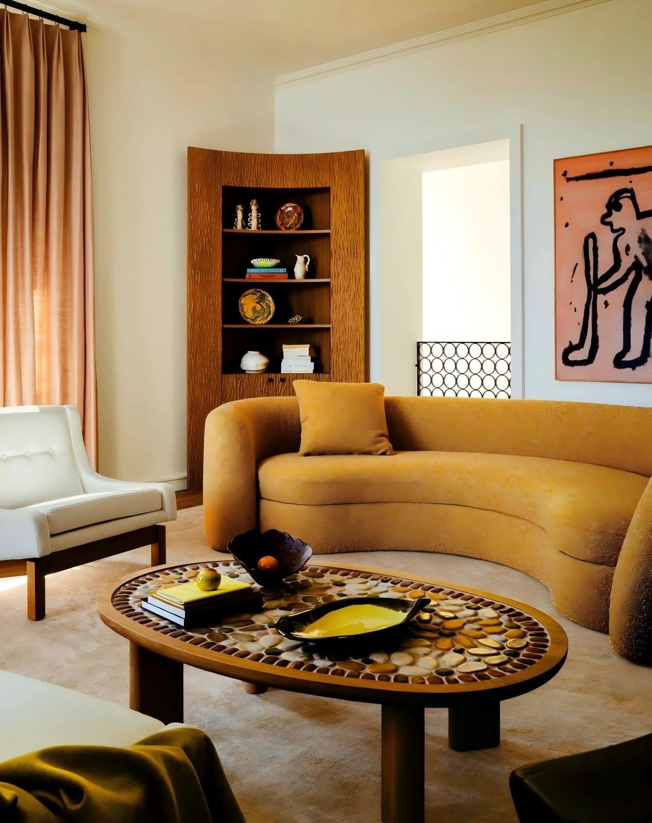 南法比亚里茨200平米海边公寓改造丨法国丨室内建筑师卡米耶·拉维涅(Camille Lavigne)-10