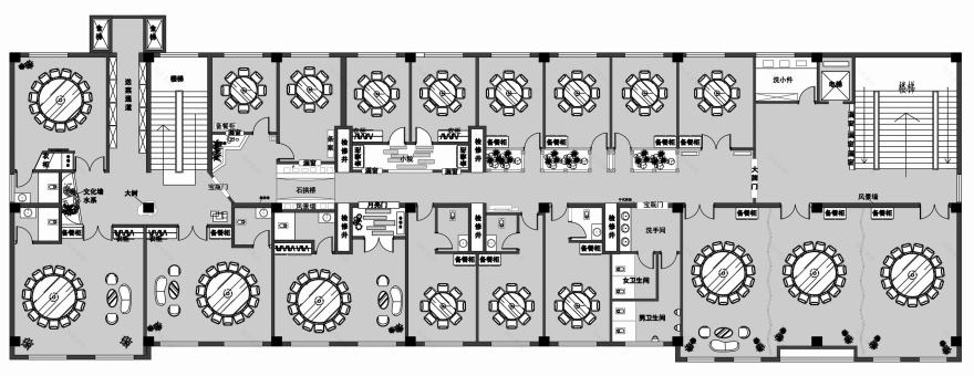 燕青酒店餐厅 | 刘双斌的江南园林雅致设计-8