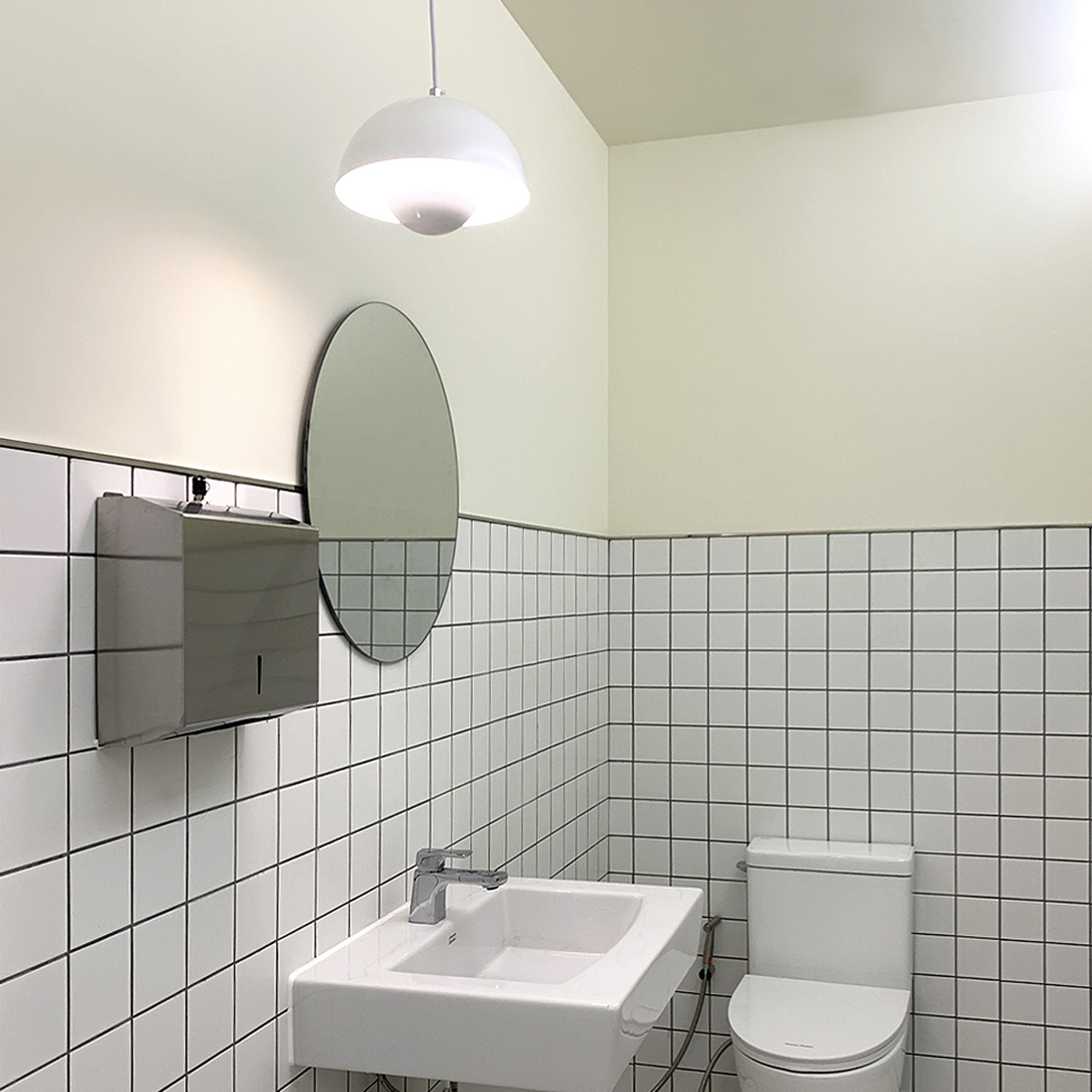 首尔“白洞”咖啡馆，简约风 12 坪空间设计-9