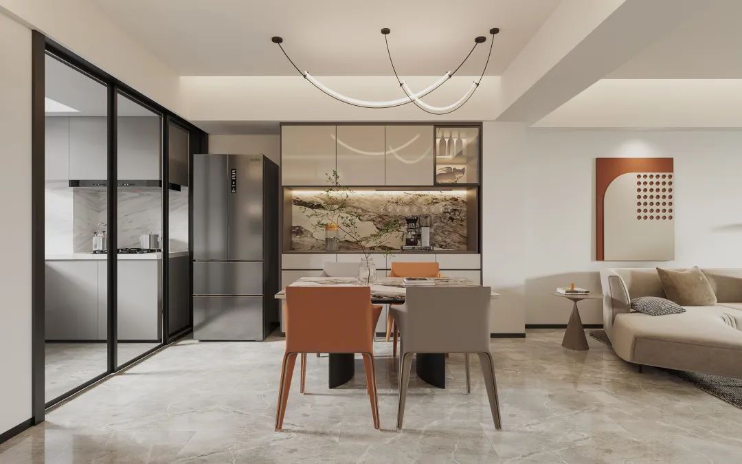 广东潮州四季园现代简约奶油风空间设计丨中国潮州丨潮州市九木堂装饰设计有限公司-16