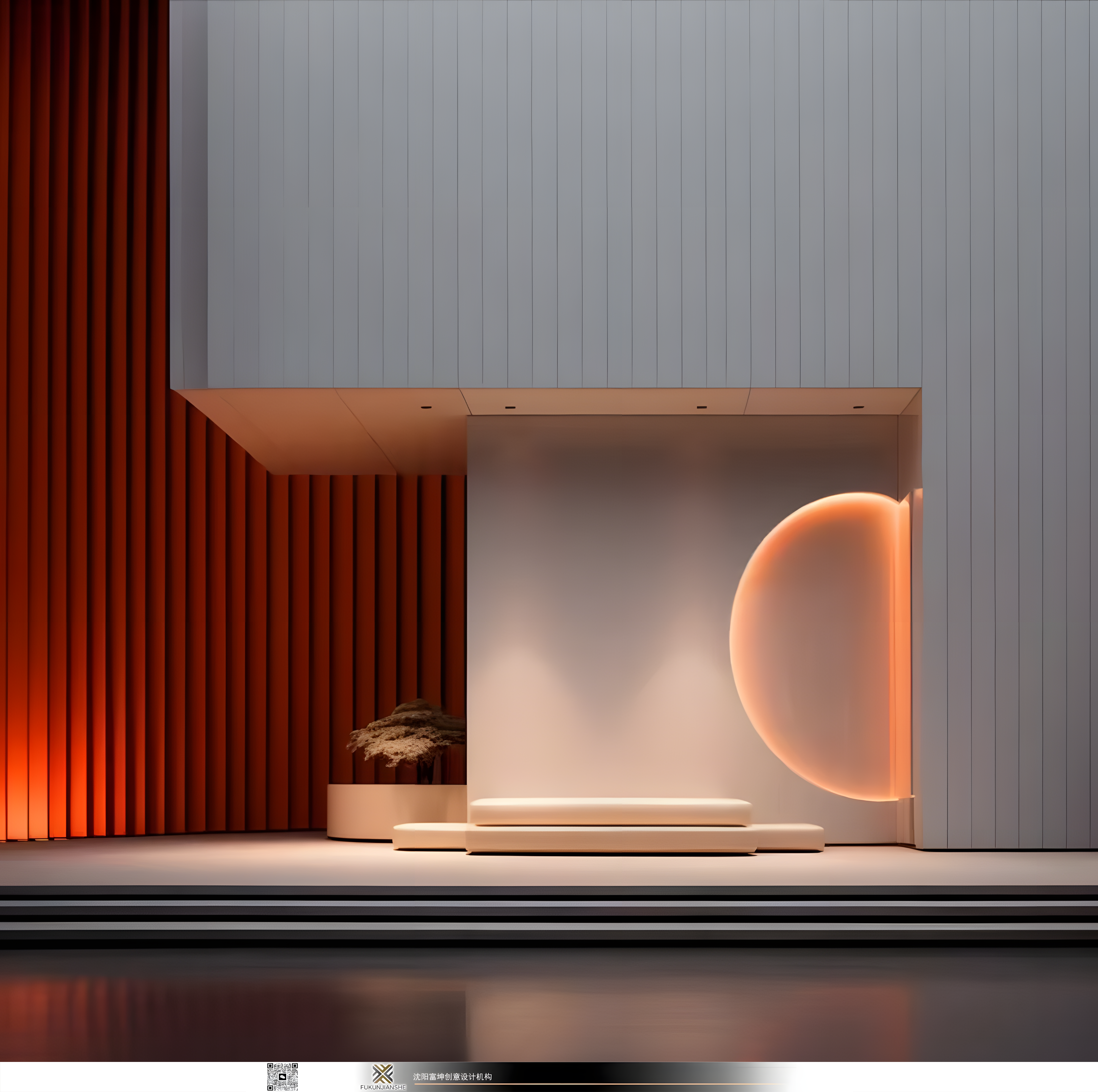 沈阳富坤建设集团室内设计项目丨中国沈阳-9