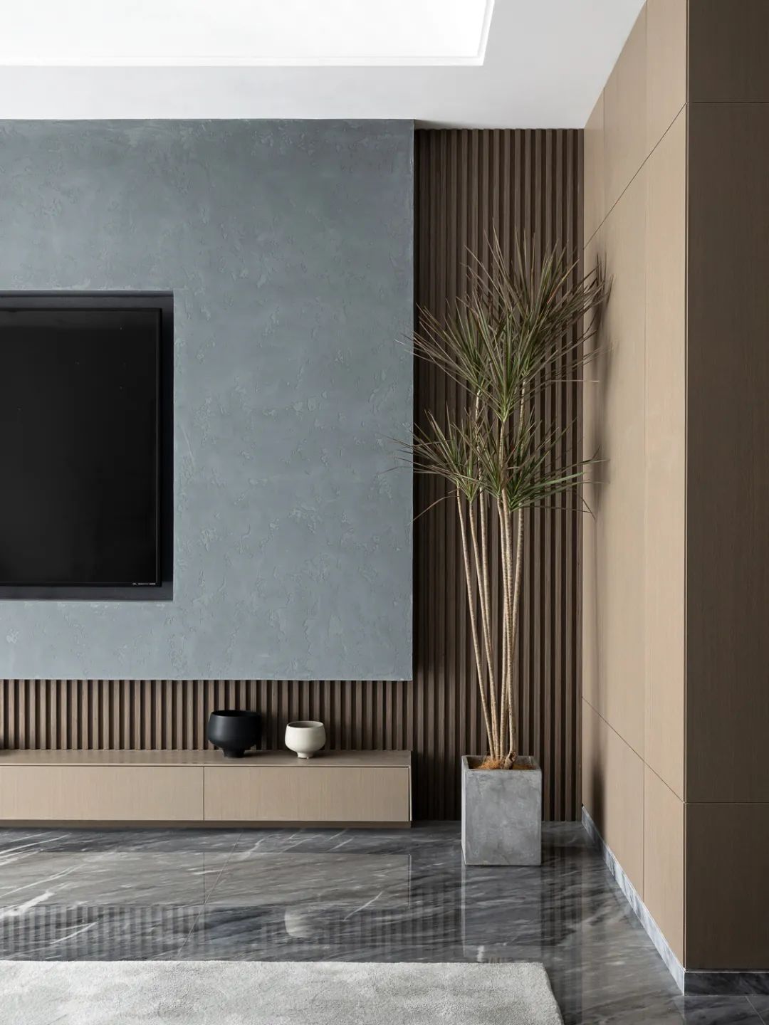 黑白灰的现代简约之家丨中国杭州丨意墅空间设计-20