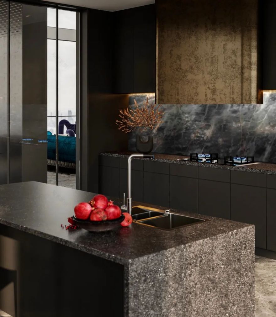 上海 1200㎡大平层,现代与自然完美结合-30