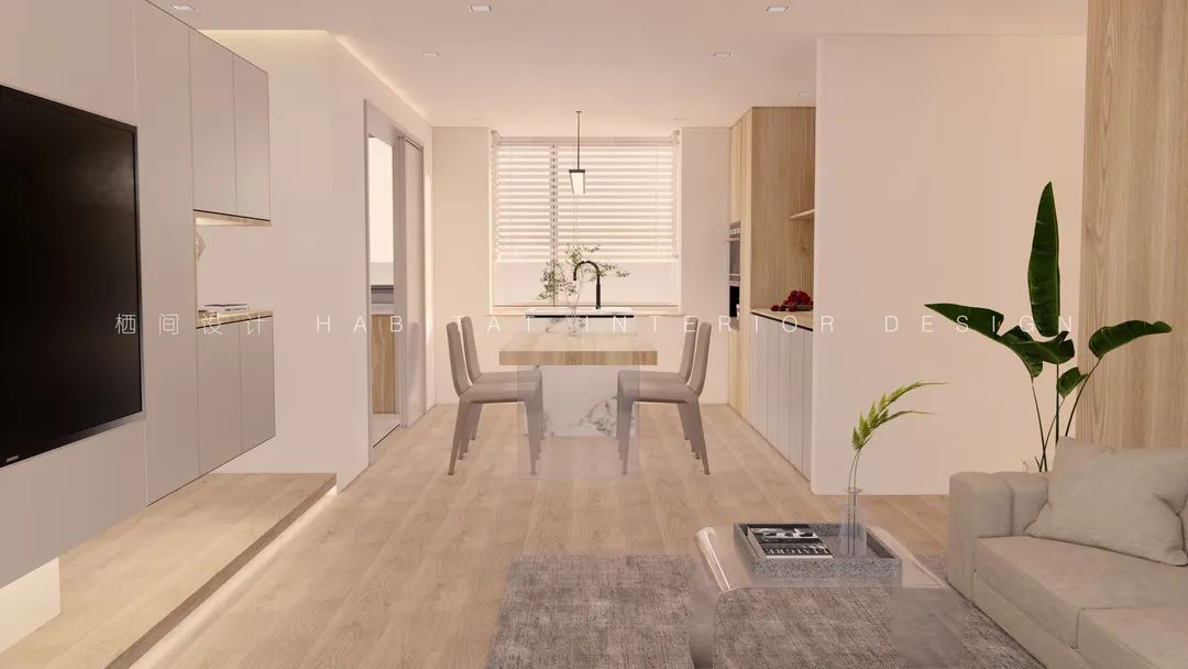 原木白调之家丨中国南通丨栖间设计事务所-31