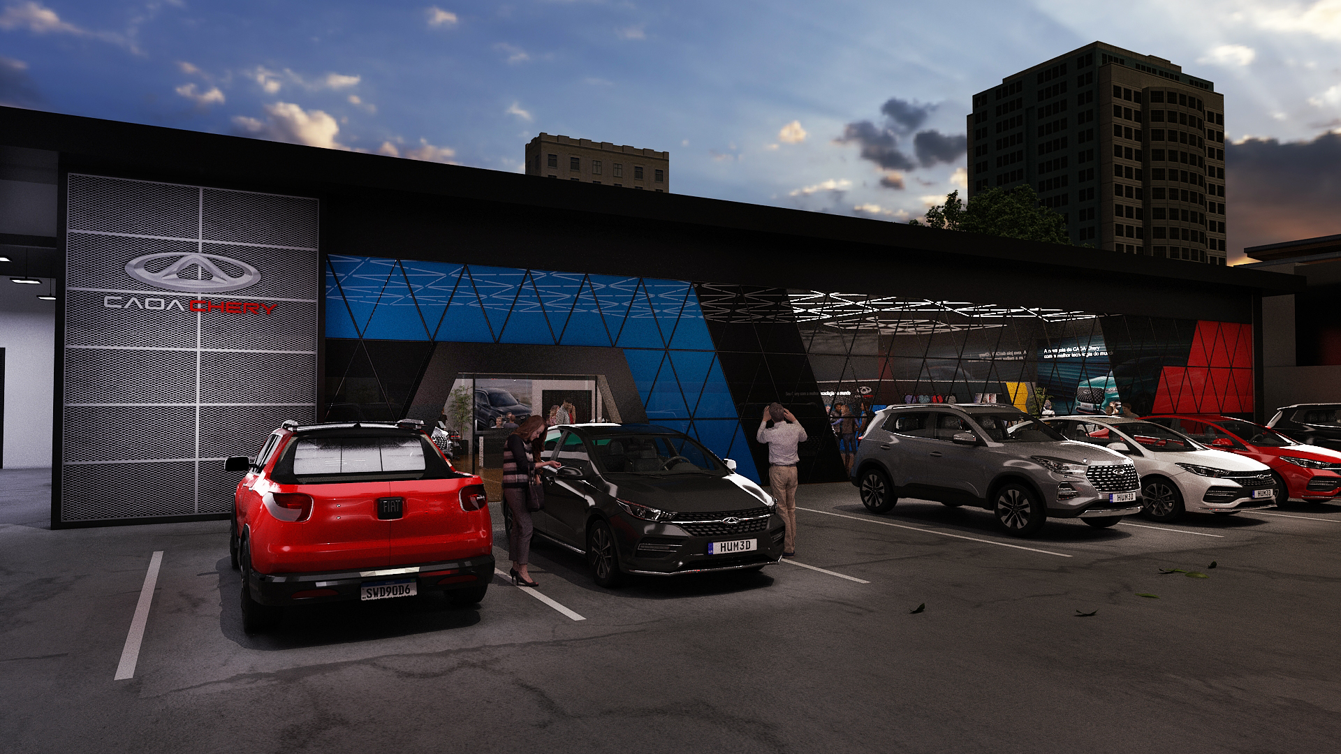 Concessionária Caoa Chery - Espaço Construído-4