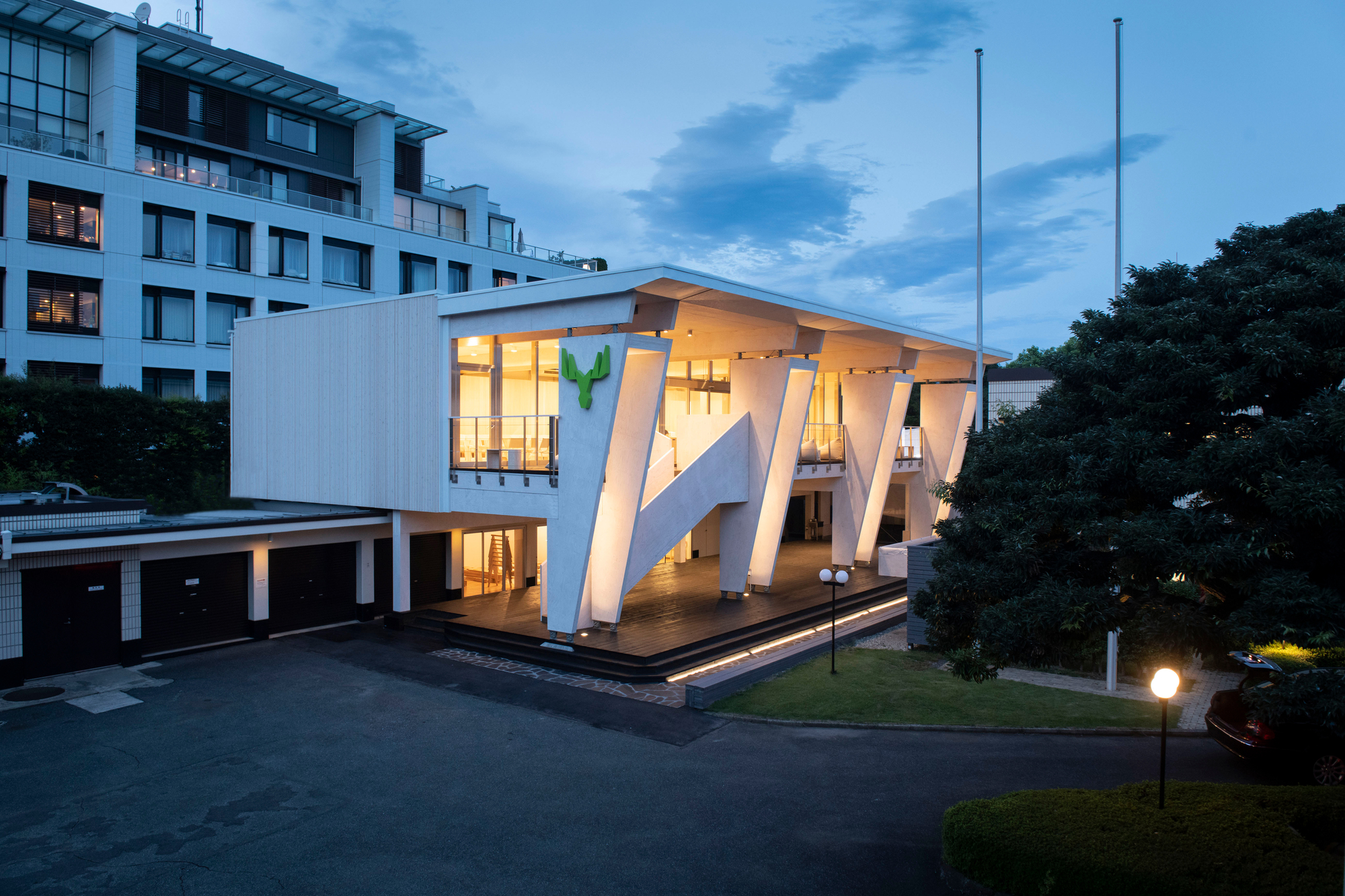 梅萨亭丨日本东京丨Helin & Co Architects-24