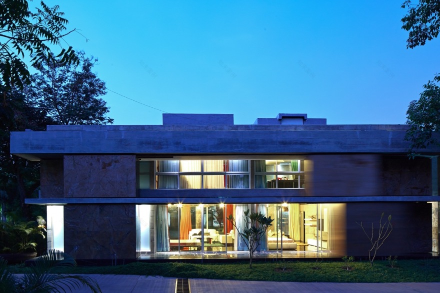 印度艾哈迈达巴德动感景观房-59