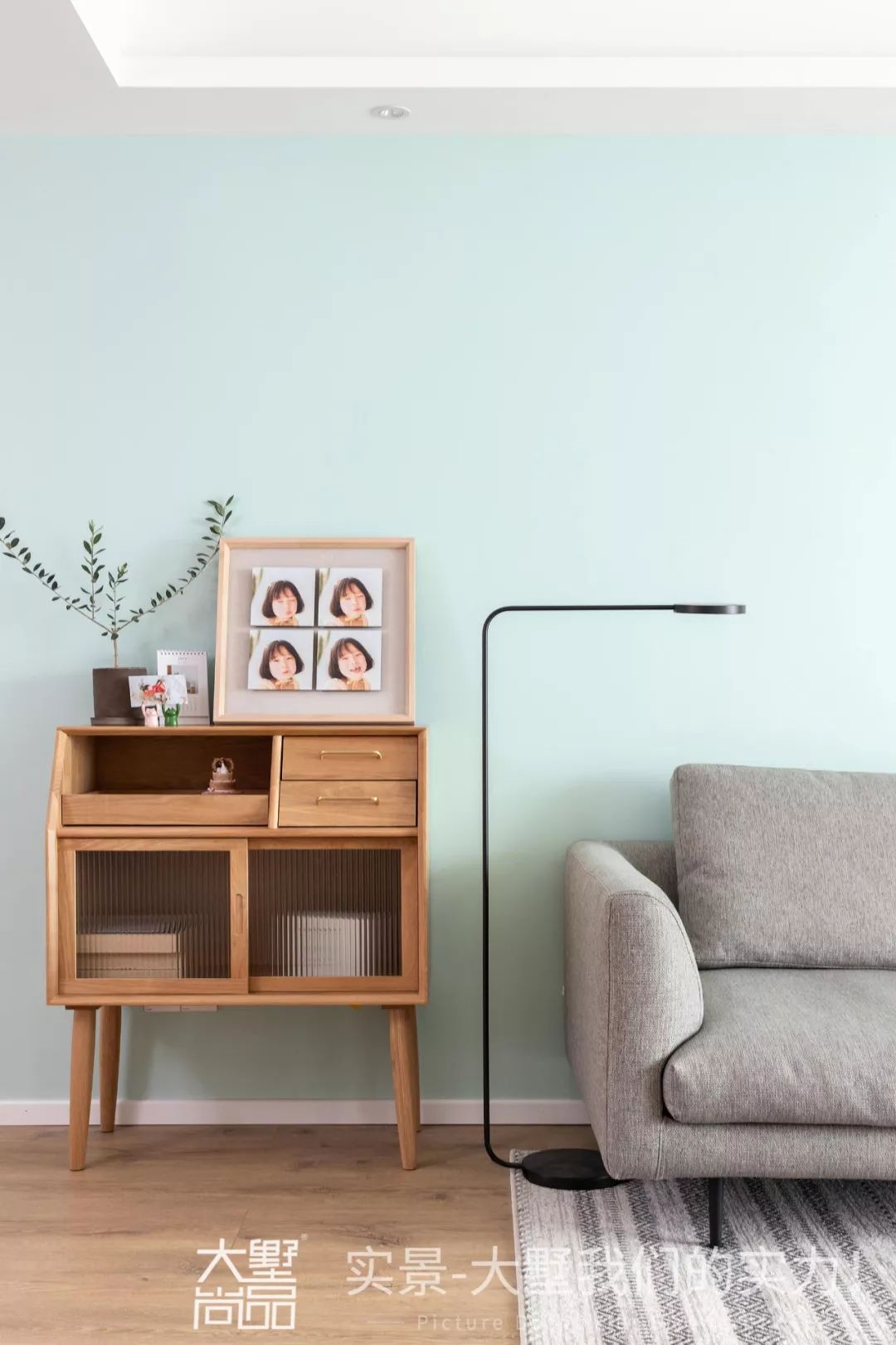 140㎡北欧风家居，薄荷绿打造清新空间-18