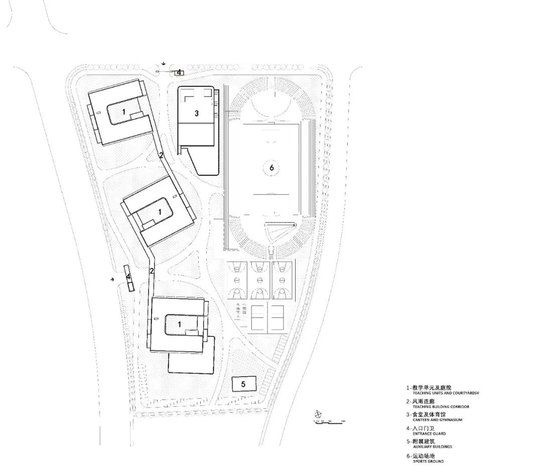 自由理想的“花园城堡”·济南北康初中教育建筑群落丨中国济南丨UA尤安设计-55