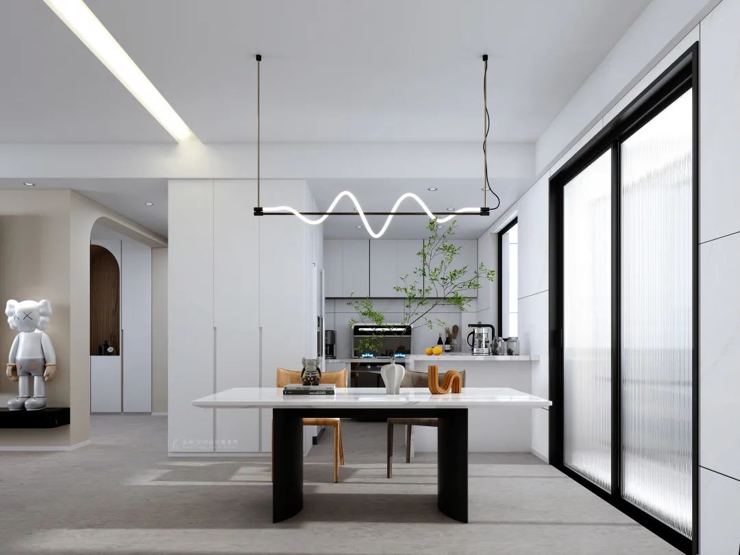 创和公园壹号简约奶茶色空间设计丨中国湖南丨纵向·空间设计-14