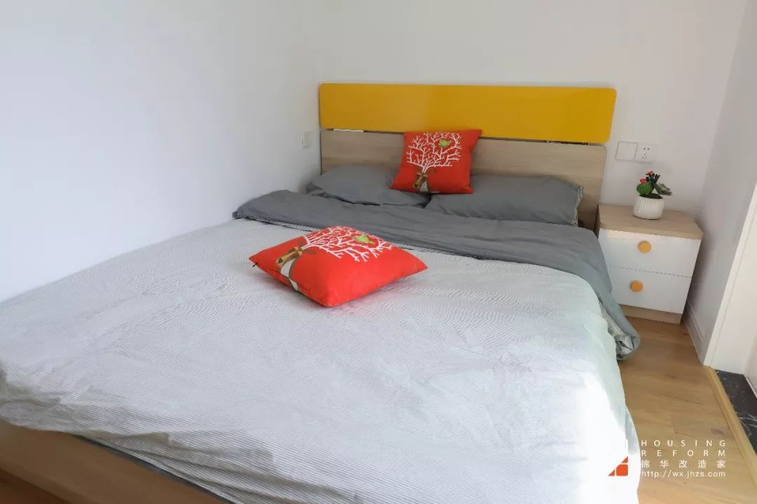 无锡沁园新村 60㎡老房爆改婚房,一室变两室,现代简约设计超赞!-69